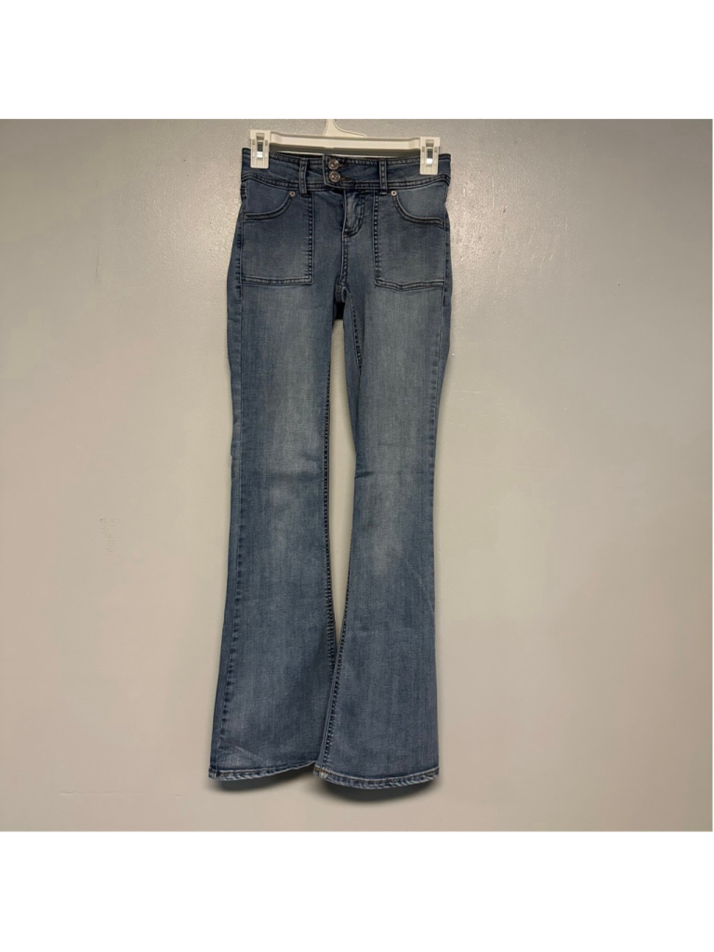 Garage Blue Low Rise Flare Jeans Women’s Size 25